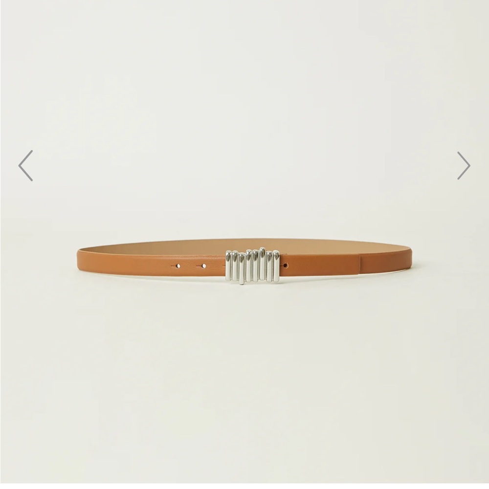 Vesna Mini Belt Brown leather